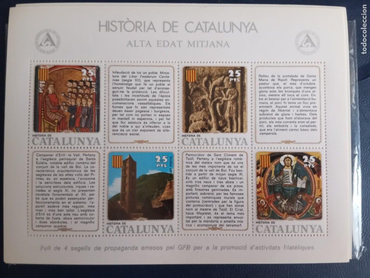 Sellos: HISTORIA DE CATALUNYA, ALTA EDAT MITJANA