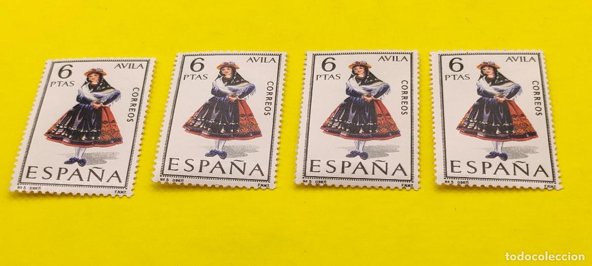 Sellos: Espa&ntilde;a 1967. Edifil 1771. Trajes t&iacute;picos. &Aacute;vila