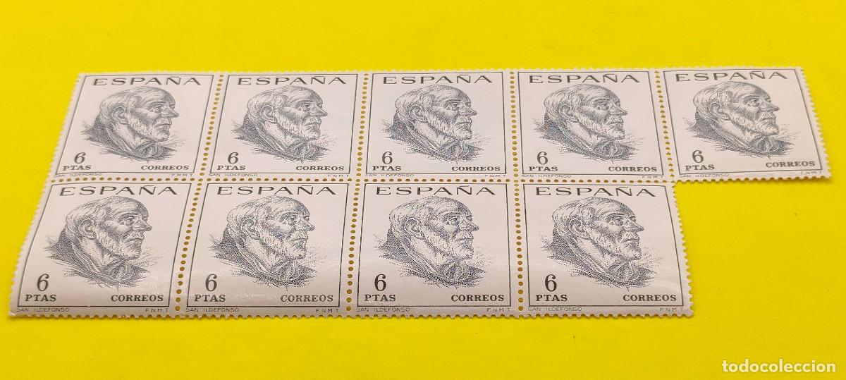 Sellos: Espa&ntilde;a 1967. Edifil 1833. Centenarios de celebridades. Rub&eacute;n Dar&iacute;o. Bloque de 9