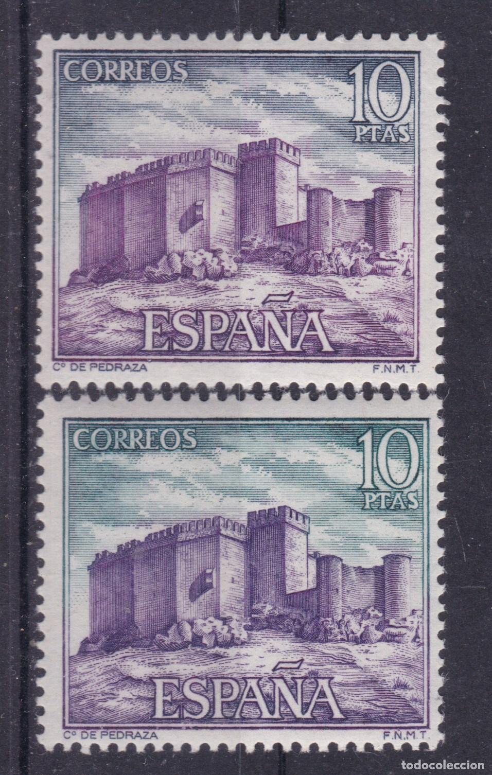 Sellos: AA10- Castillo de Pedraza VARIEDAD Sin Fijasellos