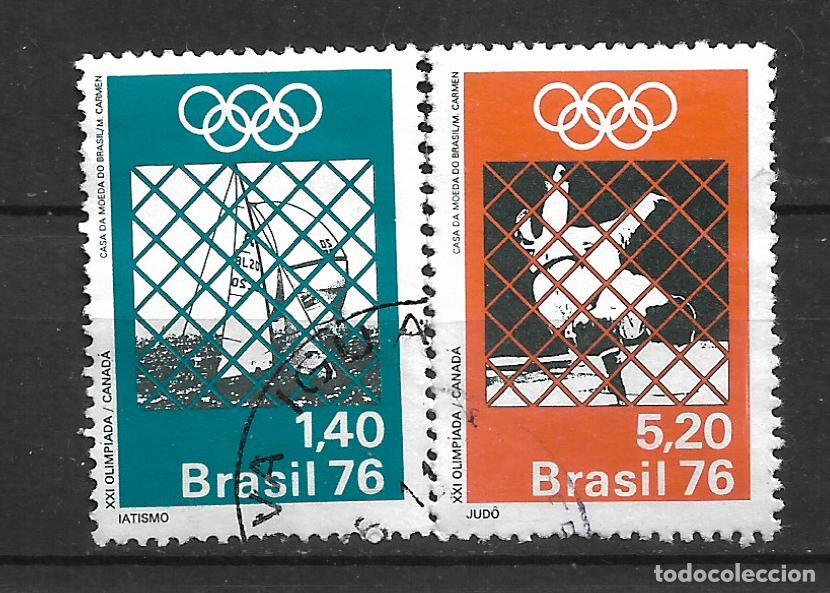 Sellos: brasil 1976 # 1435-1436 usado - 19/5