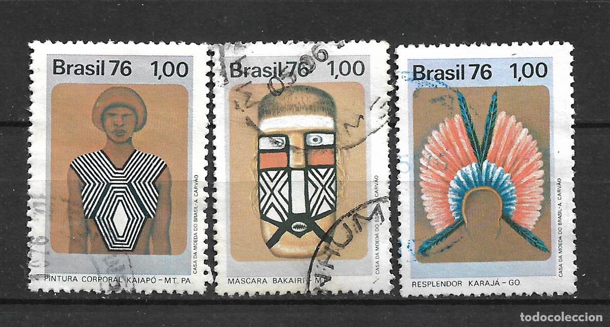 Sellos: brasil 1976 # 1429-1431 usado - 19/5