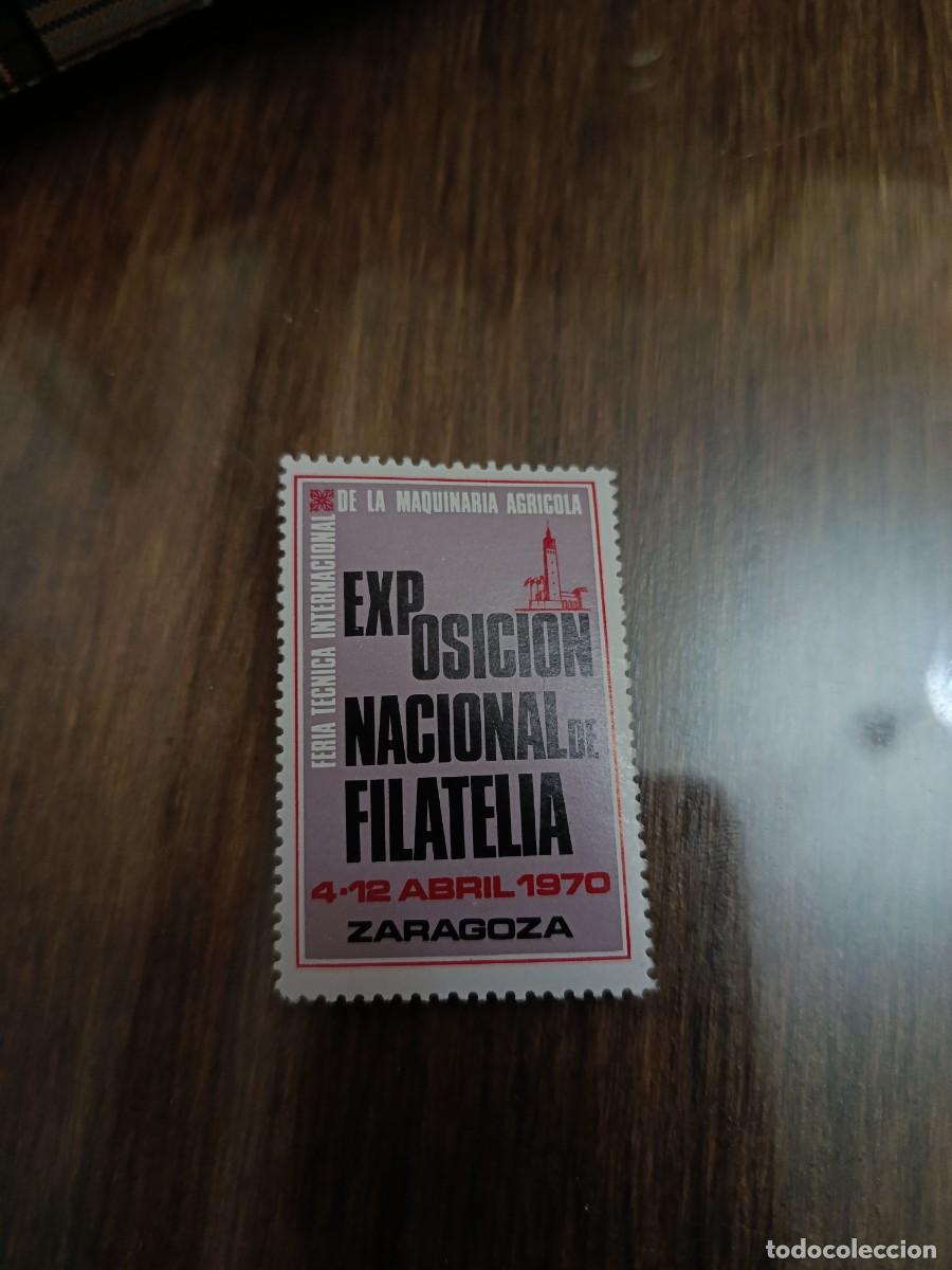 Sellos: FERIA TECNICA DE MAQUINARIA AGRICOLA ZARAGOZA 1970
