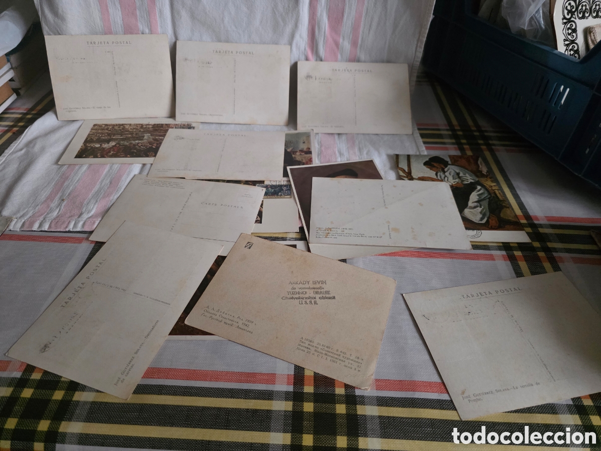 Sellos: LOTE 15 TARJETAS CON SELLOS DEL PRIMER D&Iacute;A - Foto 2