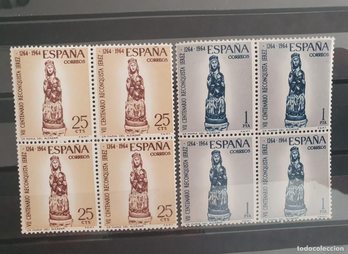 Sellos: SERIE COMPLETA EDIFIL 1615 ** A 1616 ** ESPA&Ntilde;A 1965 BLOQUE 4