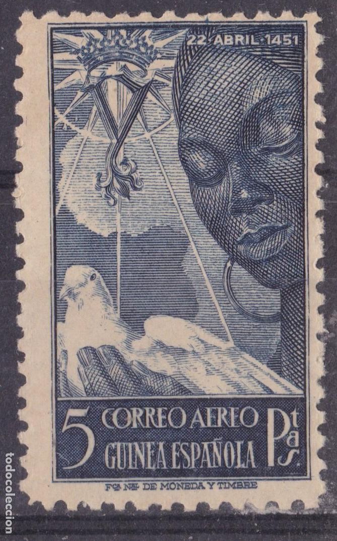 Sellos: AA15- GUINEA Edifil 305** Sin Fijasellos