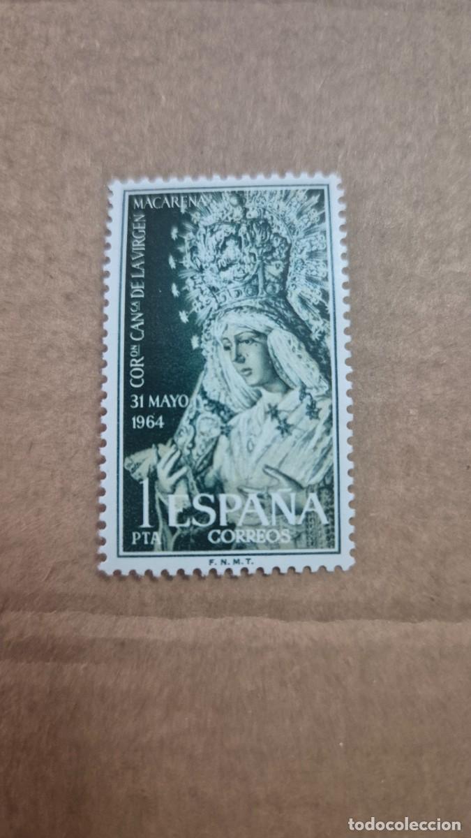 Sellos: LOTE SELLOS ESPA&Ntilde;A 2&ordm; CENTENARIO A&Ntilde;O 1964 CORONACION DE LA VIRGEN DE LA MACARENA