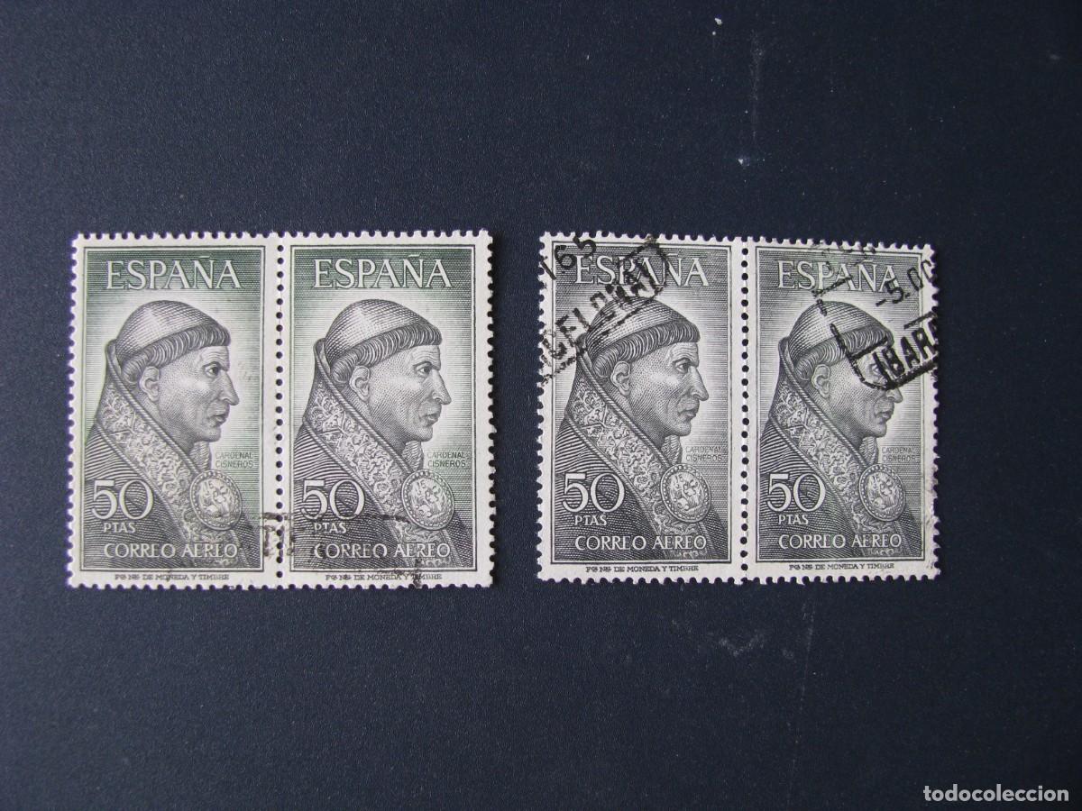 Sellos: ESPA&Ntilde;A VARIEDAD COLOR PAREJAS EDIFIL 1539 A&Ntilde;O 1963