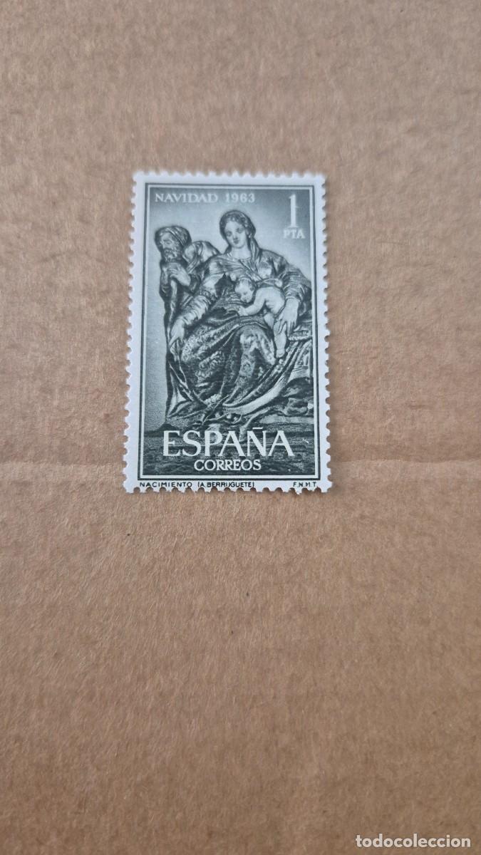 Sellos: LOTE SELLOS ESPA&Ntilde;A 2&ordm; CENTENARIO A&Ntilde;O 1963 NAVIDAD
