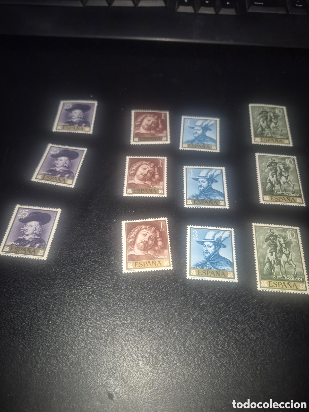 Sellos: 3 series completas Rub&eacute;n a&ntilde;o 1962 edifil 1434/7