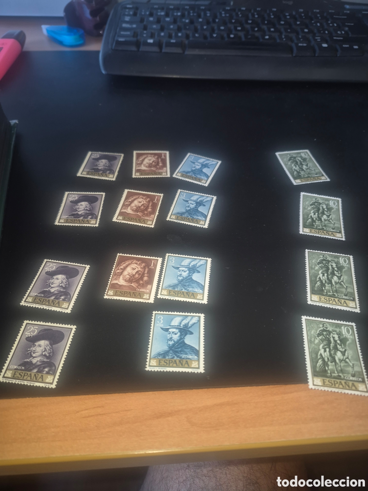 Sellos: 3 series completas Rubens a&ntilde;o 1962 edifil 1434/7 y restos