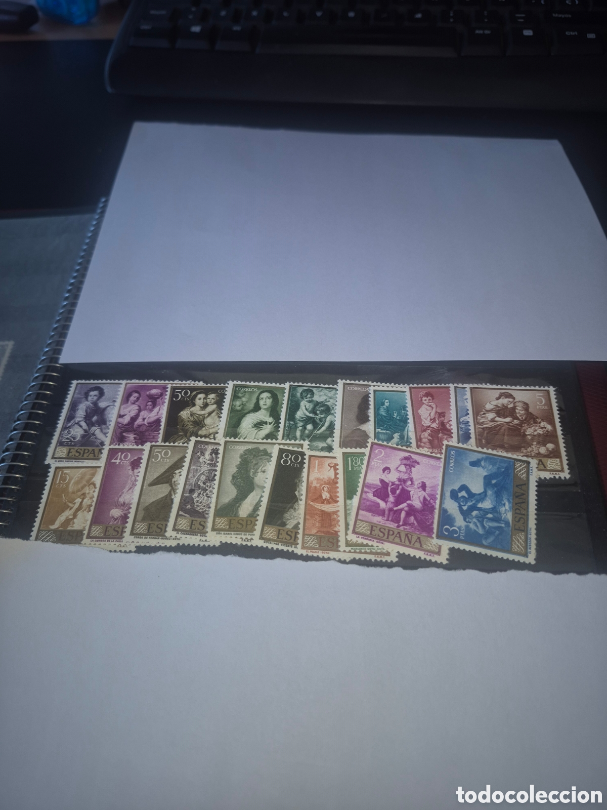 Sellos: 2 serie completas Goya a&ntilde;o 1958 edifil 1210/19