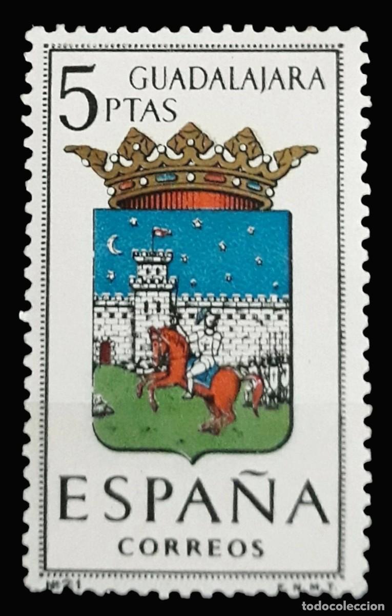 Sellos: ESPA&Ntilde;A 1962 Escudos - Guadalajara - Edifil 1489. NUEVO - MNH.