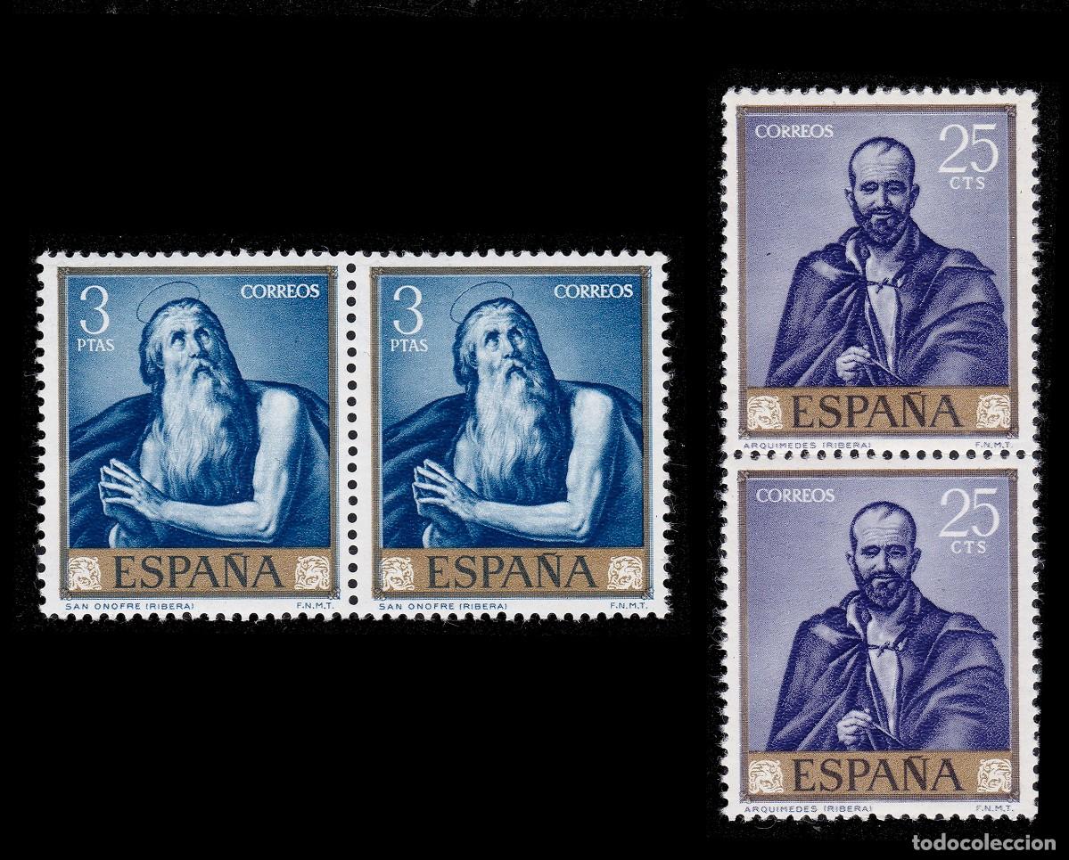 Sellos: Espa&ntilde;a. 1963. Ribera. Blq2. Nuevo** Edifil 1498-1507 +OBSEQUIO - Foto 4