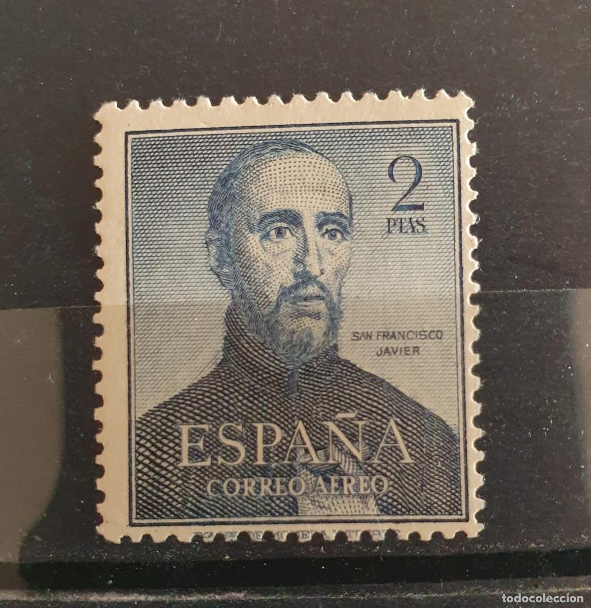 Sellos: EDIFIL 1118 ** SAN FRANCISCO JAVIER ESPA&Ntilde;A 1952