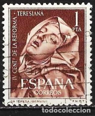 Sellos: Espa&ntilde;a 1962 - Mi 1315 - YT 1094 - Santa Teresa de Avila