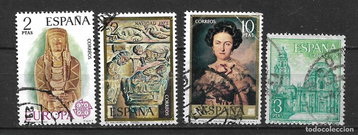 Sellos: espa&ntilde;a lote 4 sellos usado - 20/3