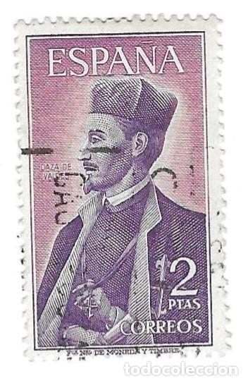 Sellos: Sello usado Espa&ntilde;a. Edifil n&ordm; 1706. Personajes Espa&ntilde;oles. Benito Daza de Valdes. ref. 1u-1706