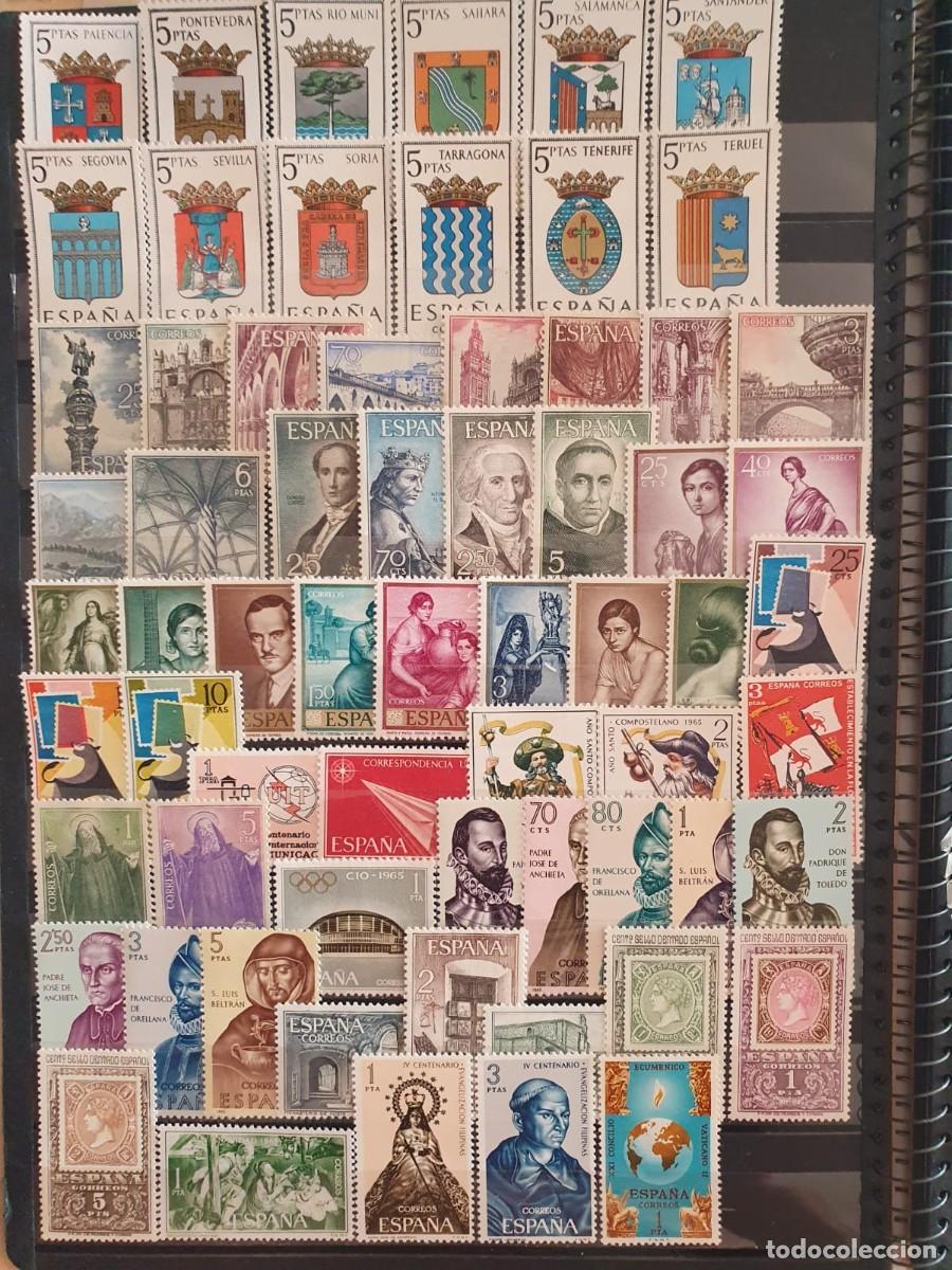 Sellos: A&Ntilde;O COMPLETO ESPA&Ntilde;A 1965 EDIFIL 1631 ** A 1695 **
