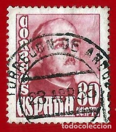 Sellos: Espa&ntilde;a. 1954. Edifil # 1023. General Francisco Franco