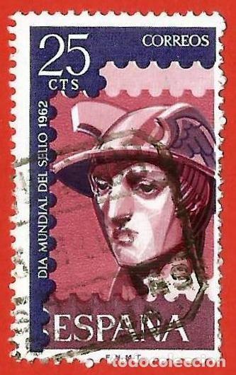 Sellos: Espa&ntilde;a. 1962. Edifil # 1431. Dia Mundial del Sello