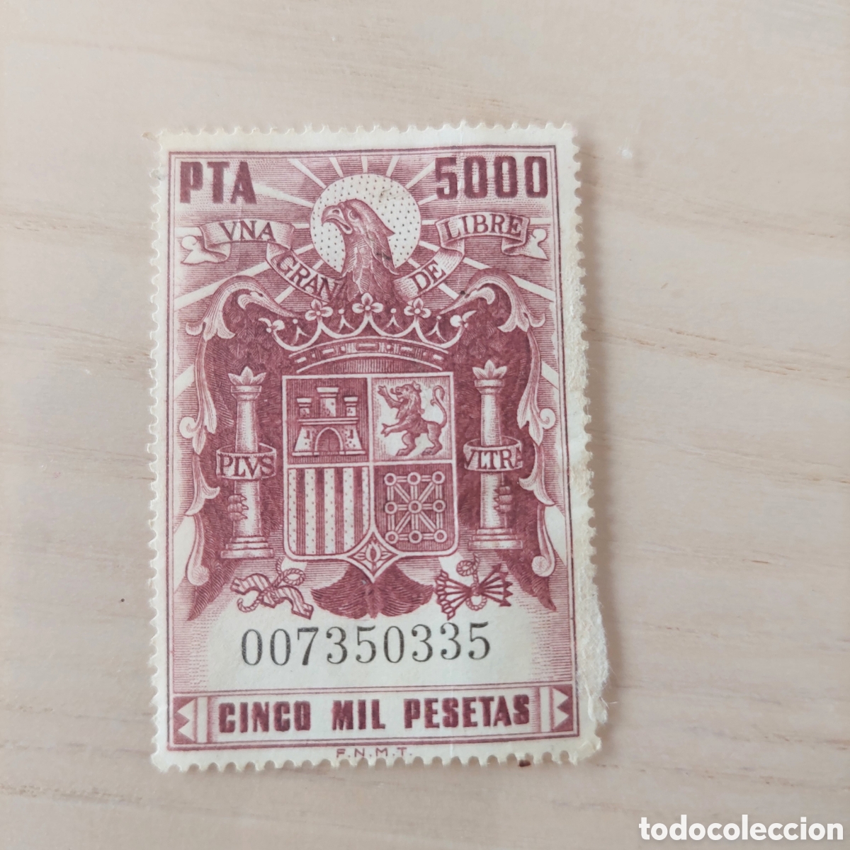 Sellos: Sello. Poliza Fiscal.1970. - Foto 2