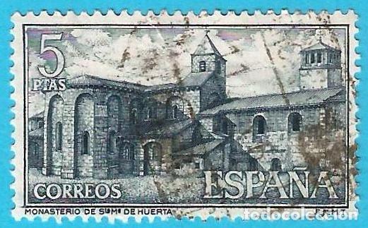 Sellos: Espa&ntilde;a. Spain. 1964. Edifil # 1565. Monasterio de Santa Maria de Huerta. Vista general