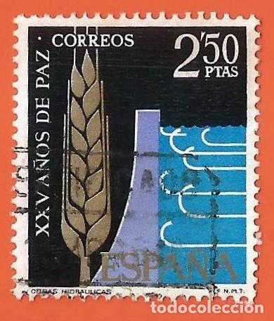 Sellos: Espa&ntilde;a. Spain. 1964. Edifil # 1585. XXV A&ntilde;os de Paz. Regadios