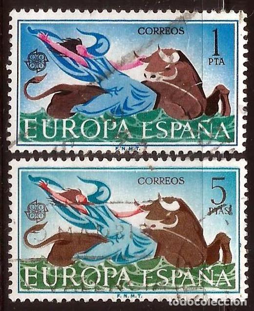 Selos: Espa&ntilde;a. Spain. 1966. Edifil # 1747 / 48. EUROPA Cept. Serie Completa
