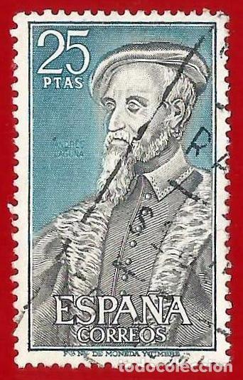 Selos: Espa&ntilde;a. Spain. 1967. Edifil # 1794. Personajes espa&ntilde;oles. Andres Laguna