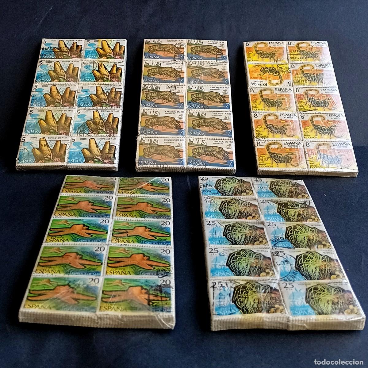 Sellos: FAUNA 1979. 1.000 Series Matasello. Edifil. 2531-2535 + OBSEQUIO
