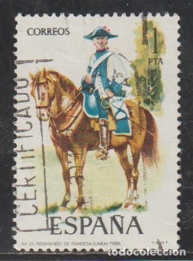 Sellos: ESPA&Ntilde;A // EDIFIL 2277 // 1975 ... USADO - UNIFORMES MILITARES NUMERO 21