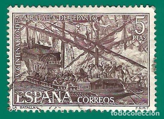 Sellos: Espa&ntilde;a. Spain. 1971. Edifil # 2056. IV Centenario de la Batalla de Lepanto
