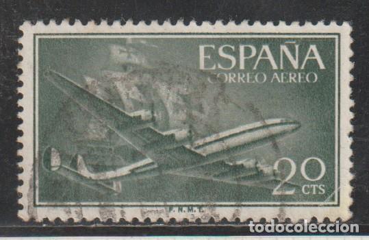Sellos: ESPA&Ntilde;A // EDIFIL 1169 // 1955 ... USADO - Superconstellation y Nao Sanla Mar&iacute;a