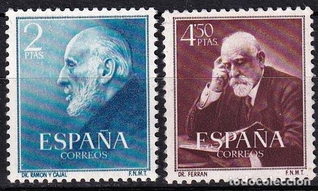 Briefmarken: Sellos Espa&ntilde;a A&ntilde;o 1952 edifil 1119/20 nuevo sin fijasello Valor cat. 48&euro;