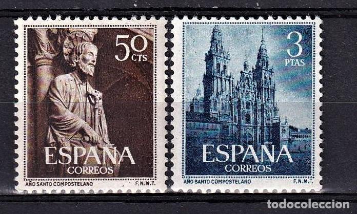 Briefmarken: Sellos Espa&ntilde;a A&ntilde;o 1954 edifil 1130/31 nuevo sin fijasello Valor cat. 105&euro;