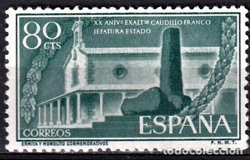 Briefmarken: Sellos Espa&ntilde;a A&ntilde;o 1956 edifil 1199 nuevo sin fijasello Valor cat. 7&euro;