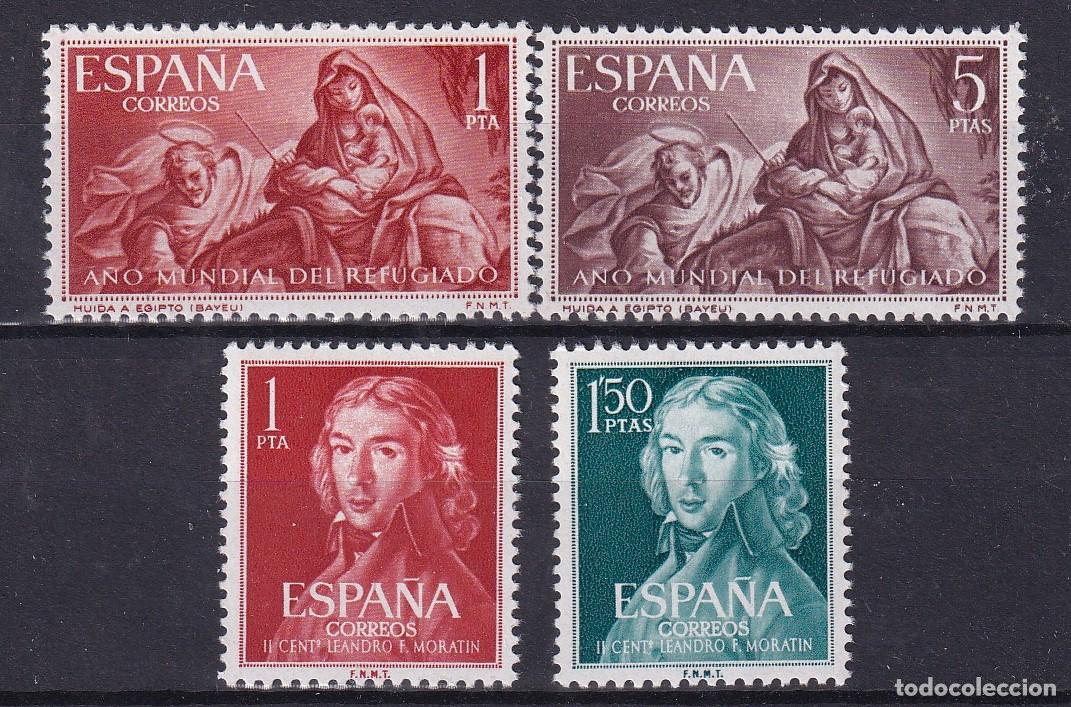 Sellos: Sellos Espa&ntilde;a A&ntilde;o 1961 edifil 1326/29 nuevo sin fijasello Valor cat. 1,20&euro;