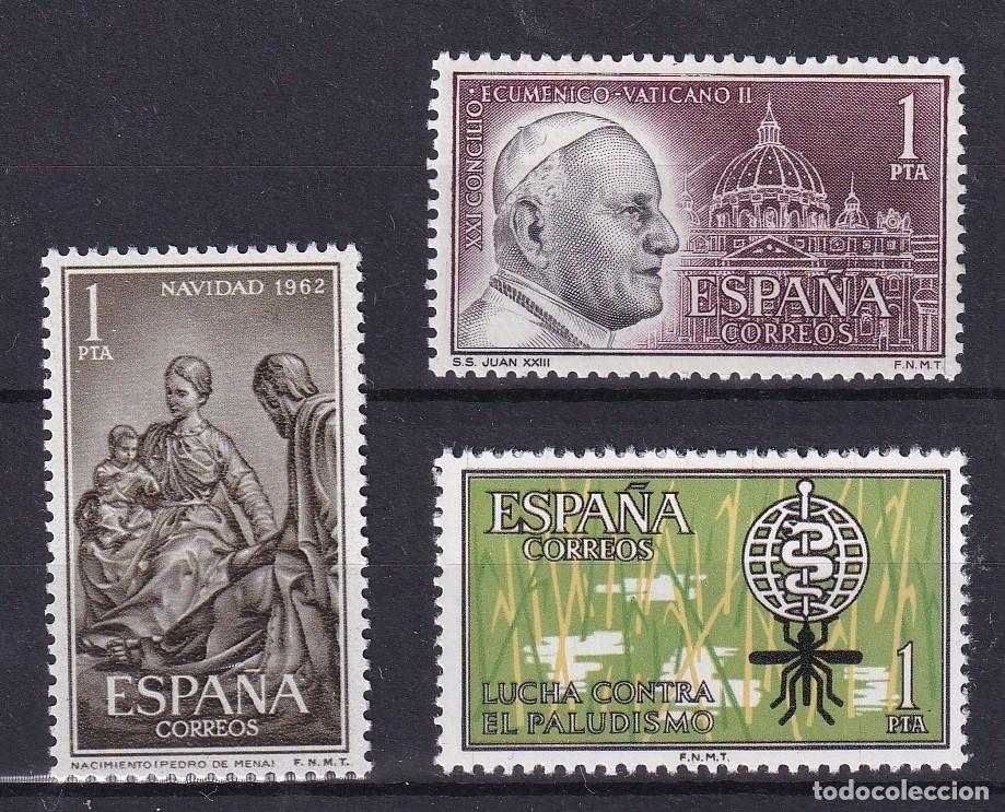 Sellos: Sellos Espa&ntilde;a A&ntilde;o 1962 edifil 1478/80 nuevo sin fijasello Valor cat. 0,75&euro;