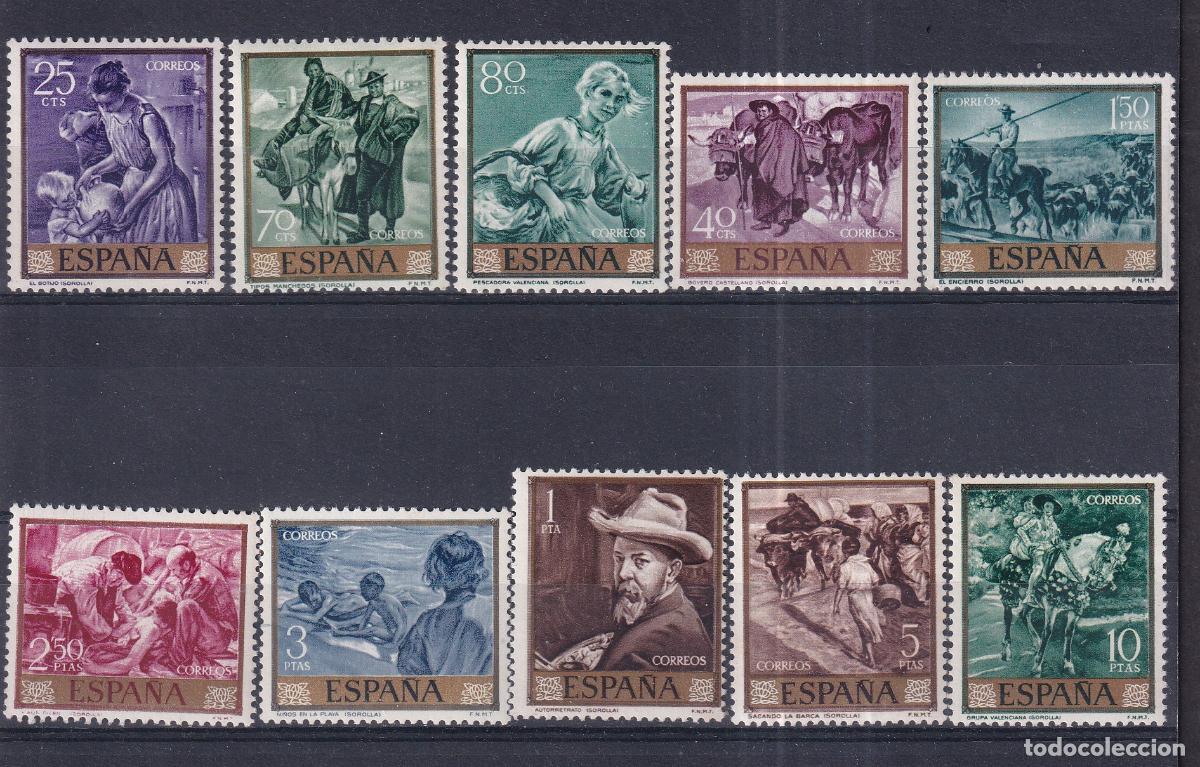 Sellos: Sellos Espa&ntilde;a A&ntilde;o 1964 edifil 1566/75 nuevo sin fijasello Valor cat. 4,50&euro;