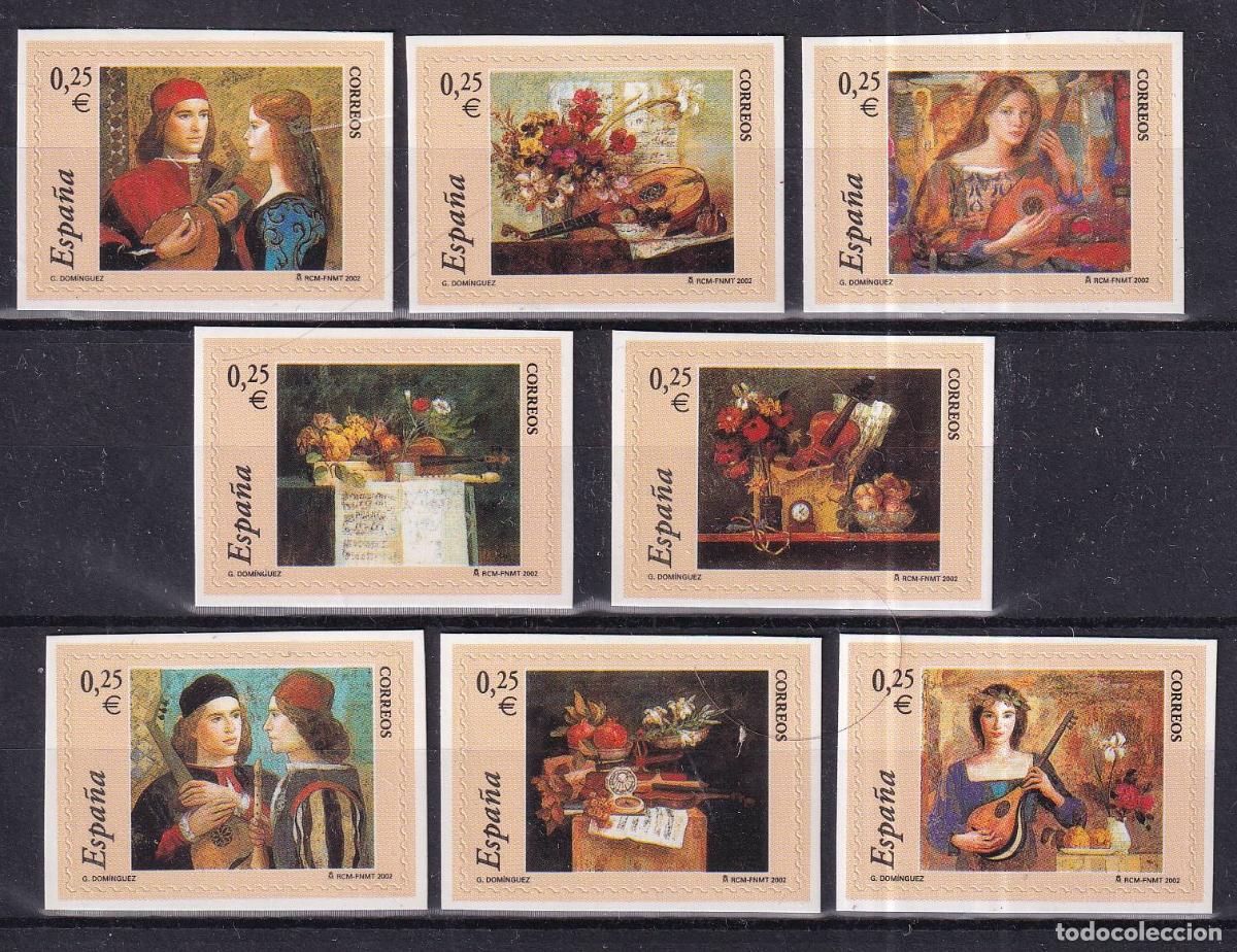Briefmarken: Sellos hoja del carne de 2002 en nuevo sin fijasello