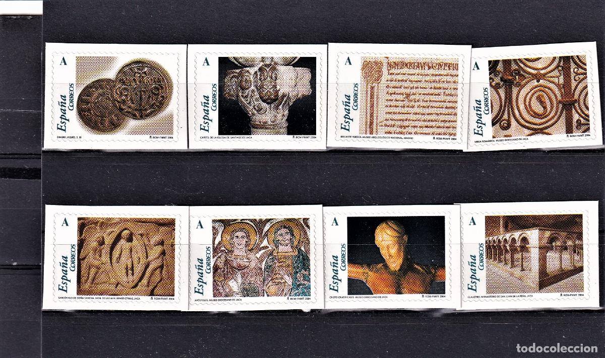 Briefmarken: Sellos hoja del carne de 2004 en nuevo sin fijasello