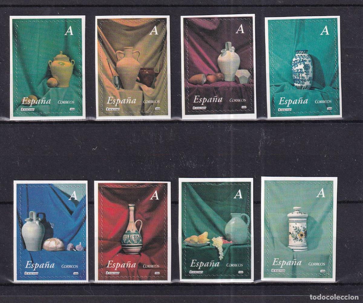 Briefmarken: Sellos hoja del carne de 2004 en nuevo sin fijasello
