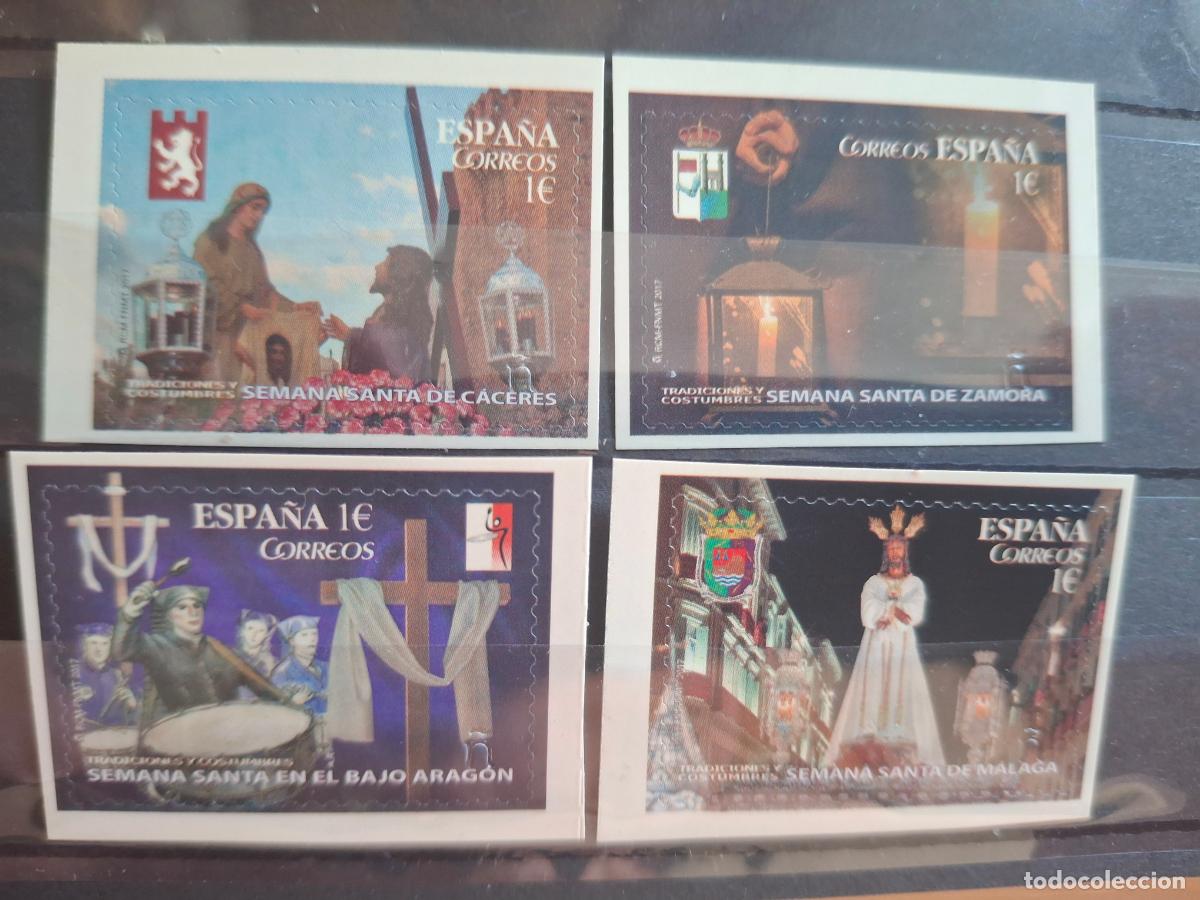 Briefmarken: Sellos hoja del carne de 2017 en nuevo sin fijasello