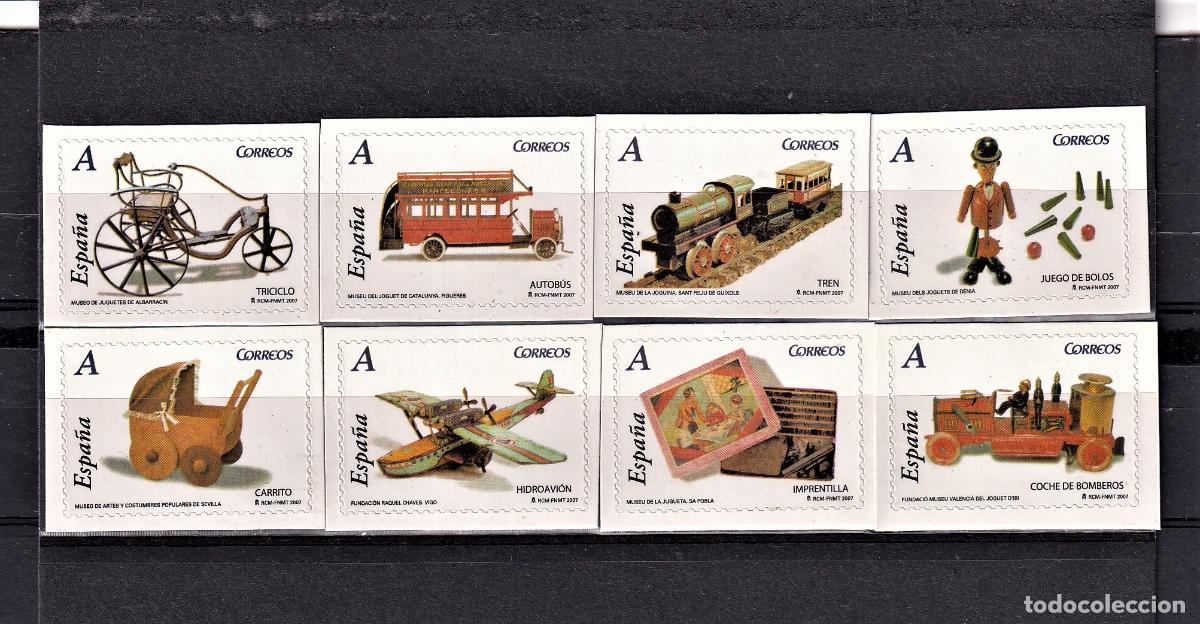 Briefmarken: Sellos hoja del carne de 2007 en nuevo sin fijasello