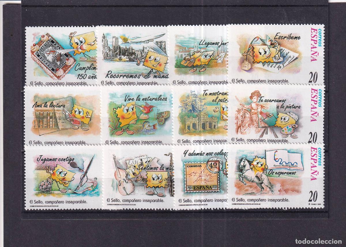 Briefmarken: Sellos del minipliego 66 del a&ntilde;o 1999 en nuevo sin fijasello