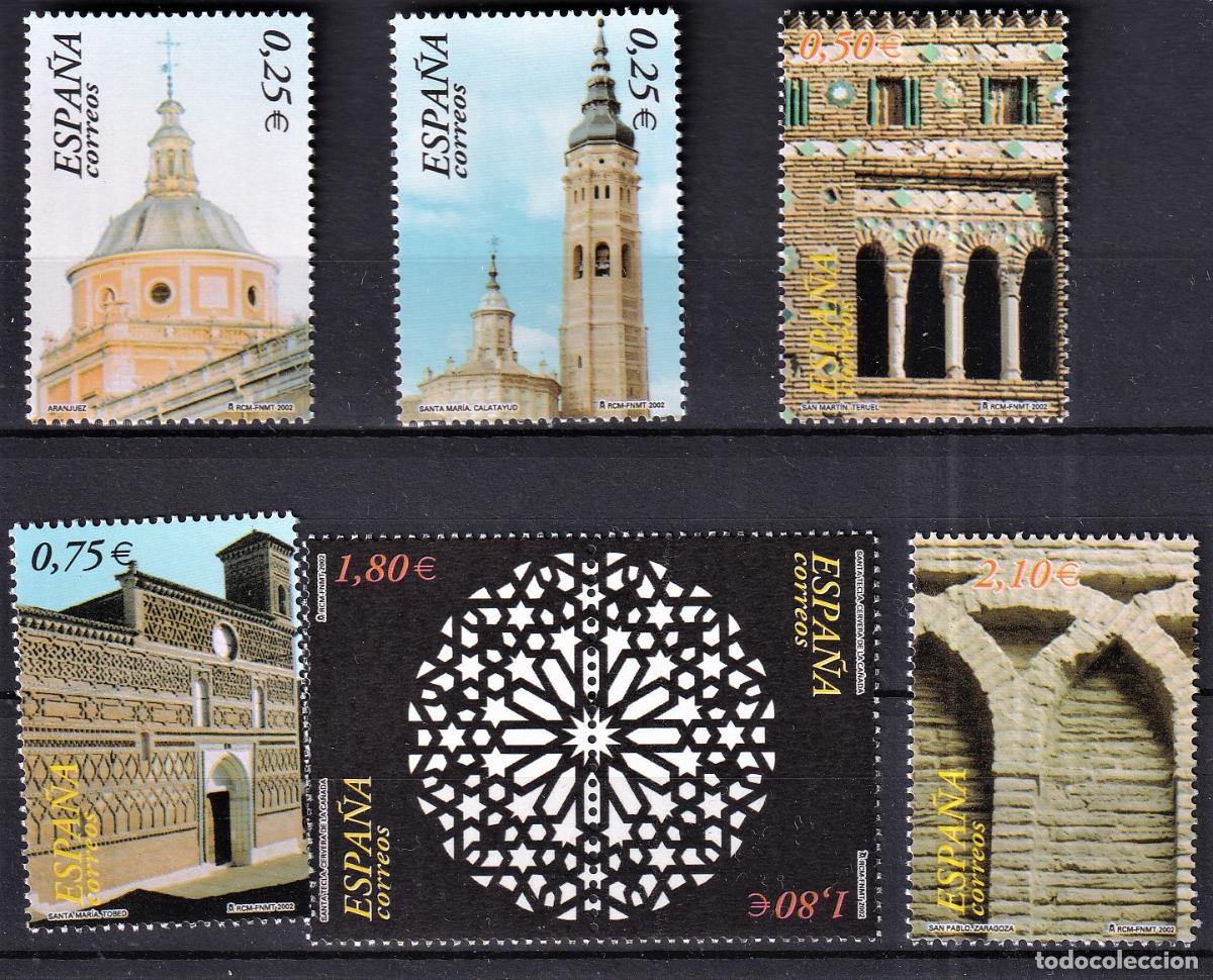Stamps: Sellos del minipliego 80 del a&ntilde;o 2002 en nuevo sin fijasello