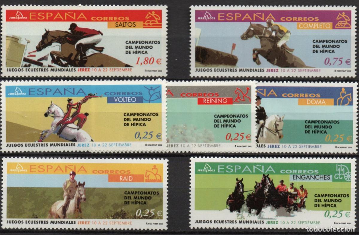 Stamps: Sellos del minipliego 78 del a&ntilde;o 2002 en nuevo sin fijasello