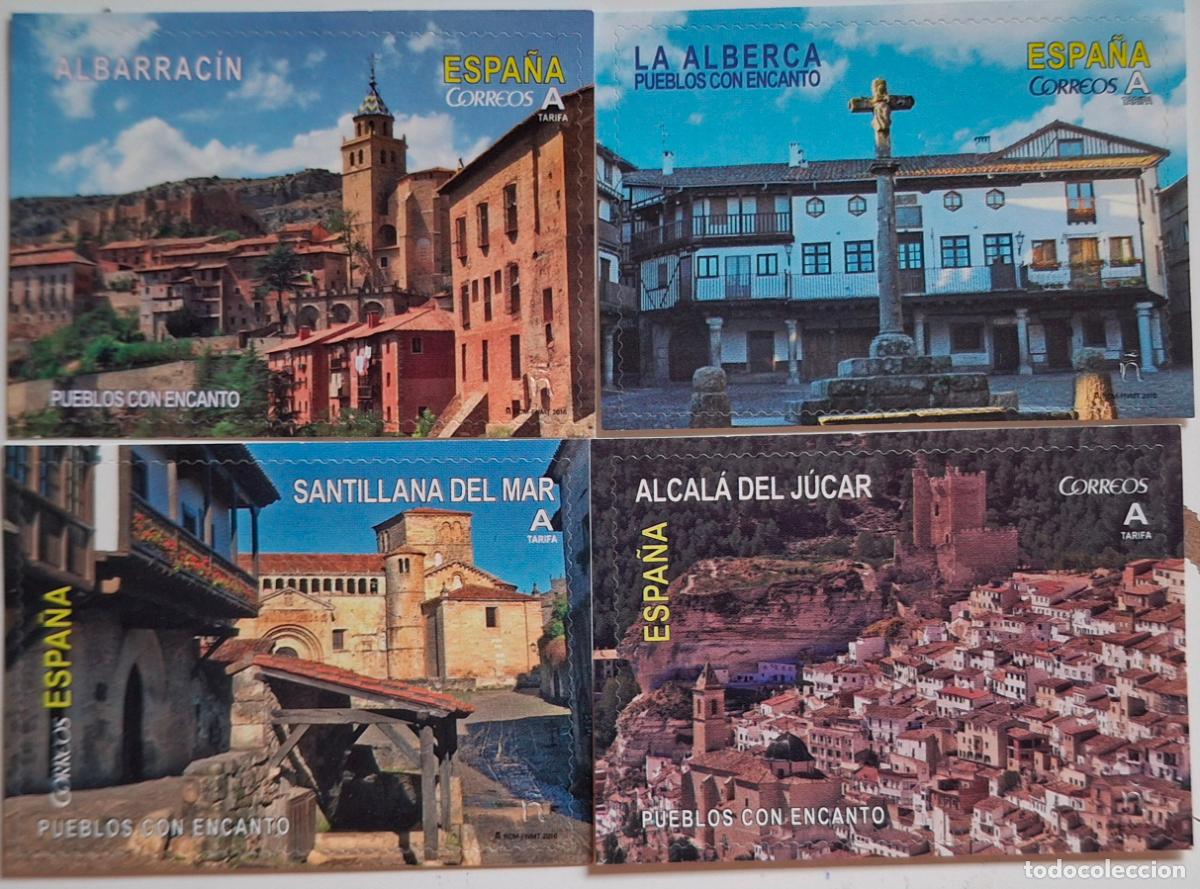 Stamps: Sellos hoja de los pueblos de Espa&ntilde;a 2016