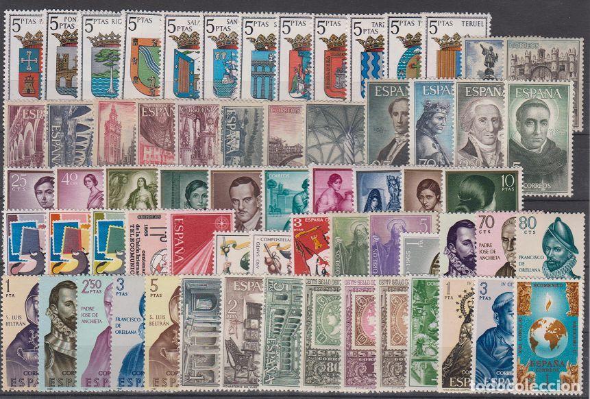 Selos: Oferta sellos a&ntilde;o 1965 completo y nuevo sin fijasello
